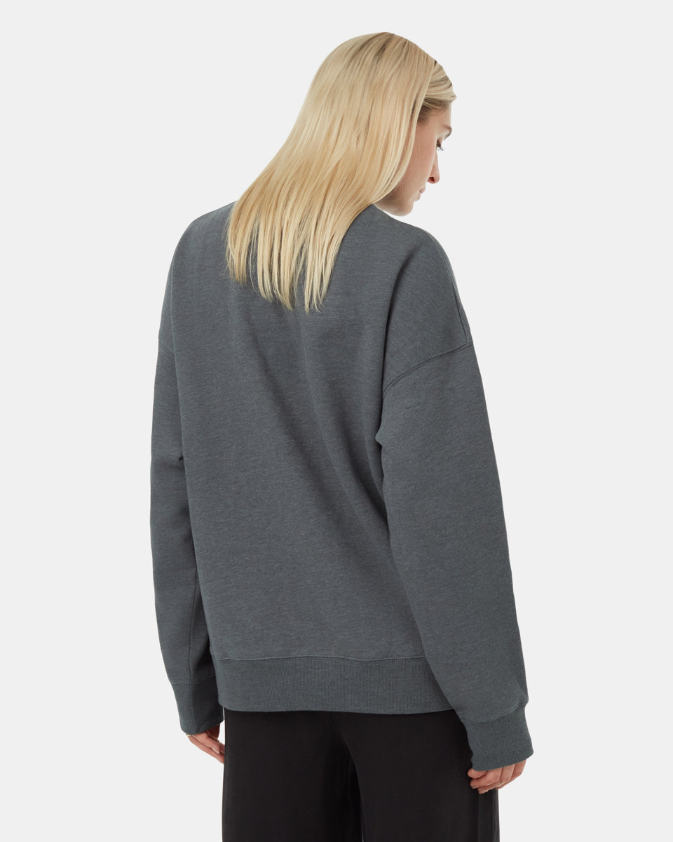 Treefleece Oversized Mock Neck