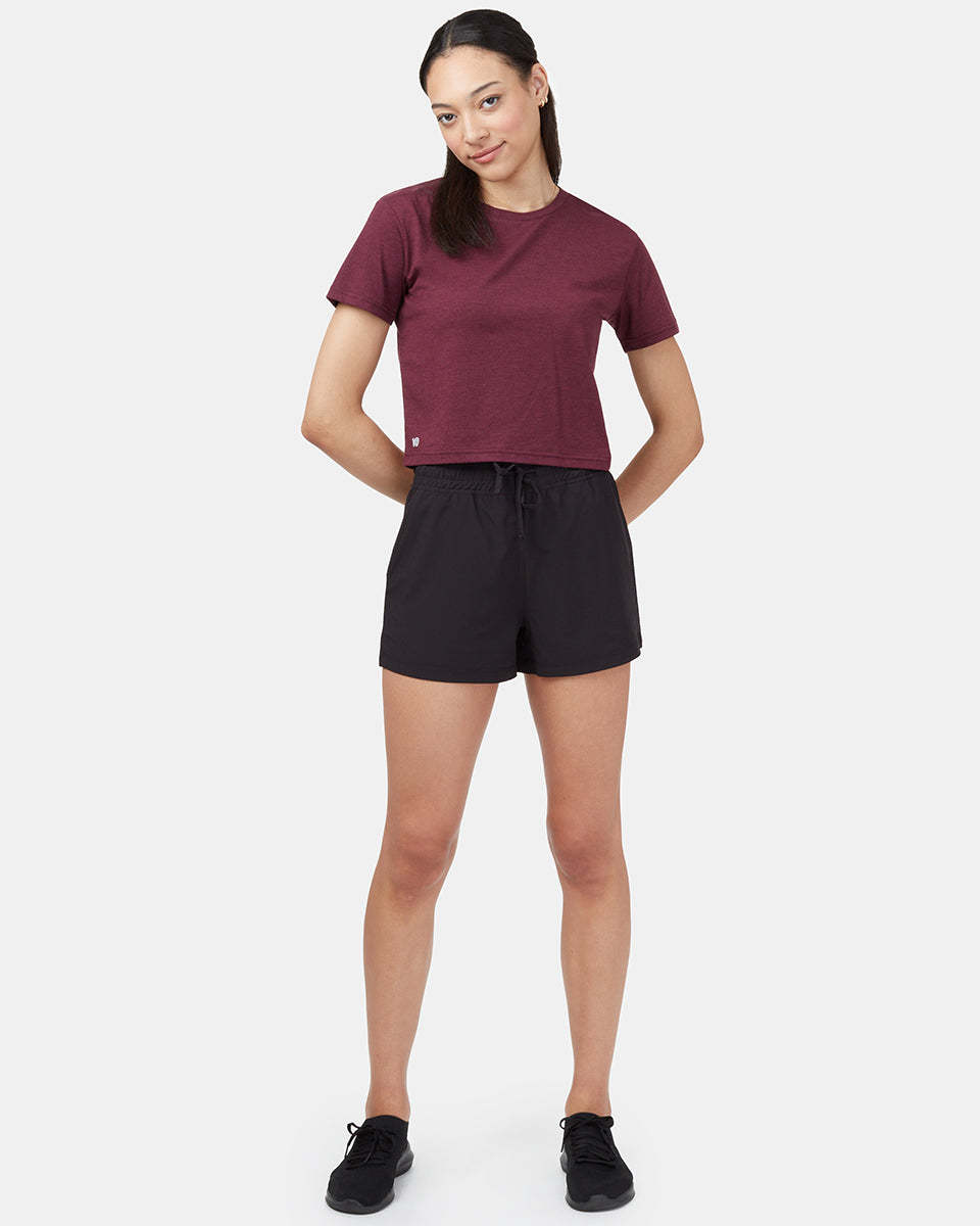 TreeBlend Cropped Relaxed T-Shirt