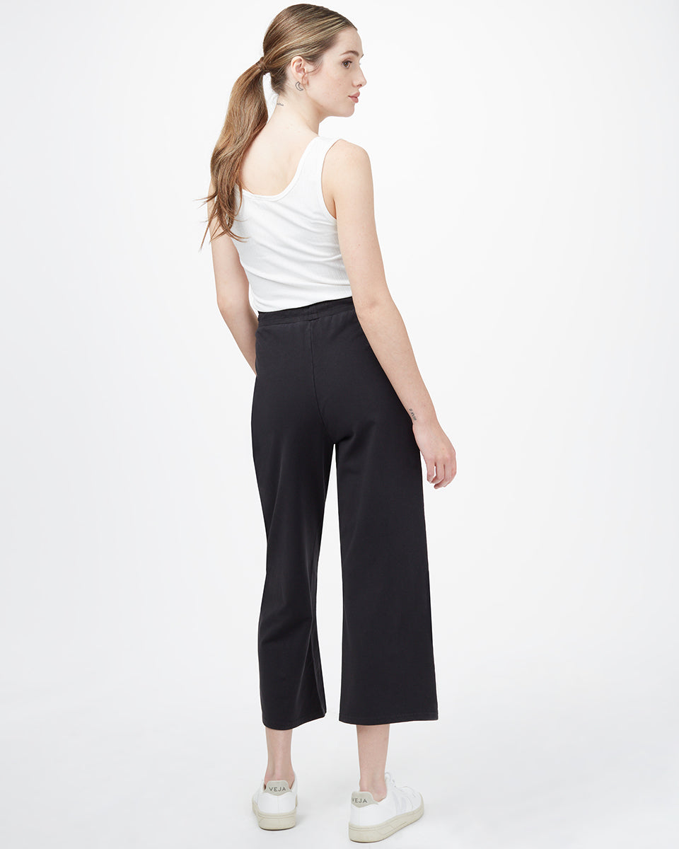 French Terry Wide Leg Sweatpant