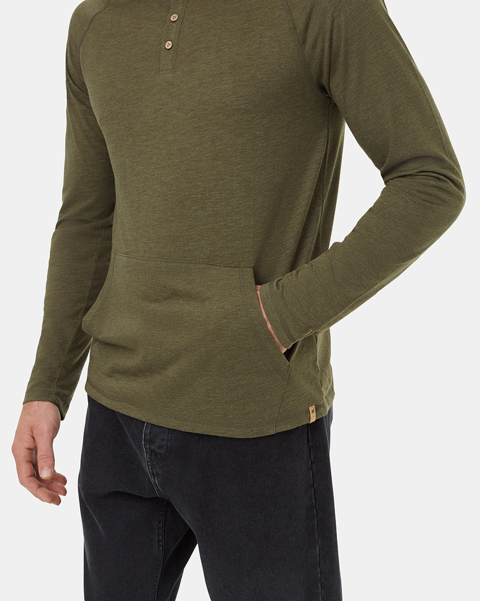 TreeBlend Henley Hoodie