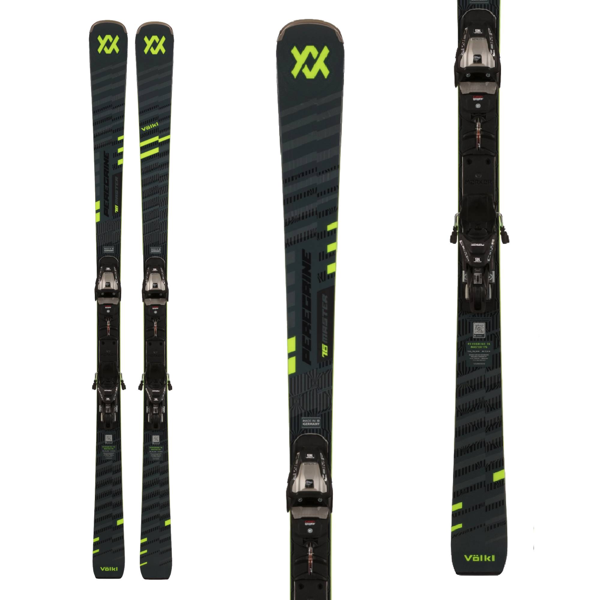 Volkl Peregrine 76 Master Ski + Xcomp 12 GW Binding 2025