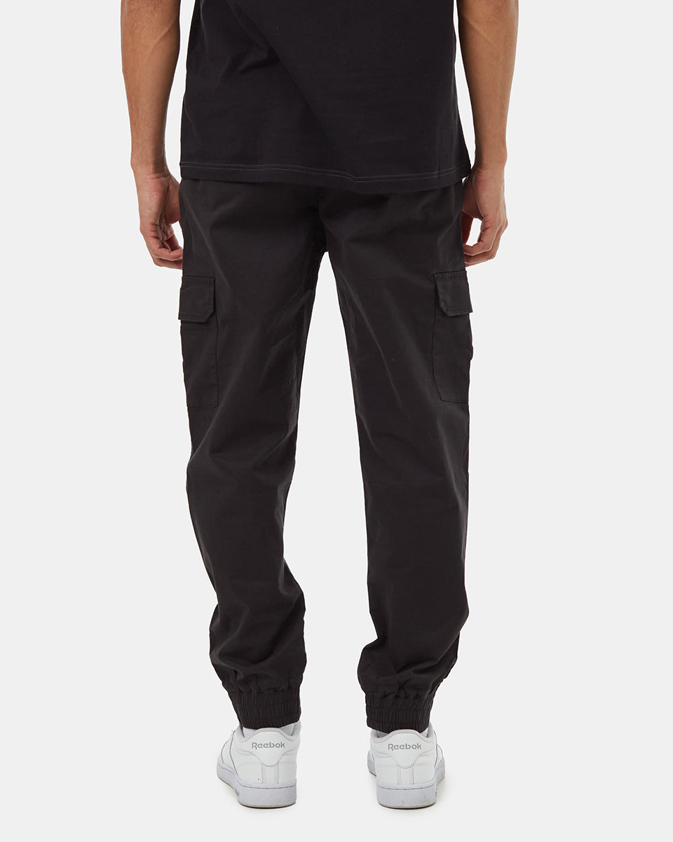 Stretch Twill Cargo Pull On Jogger