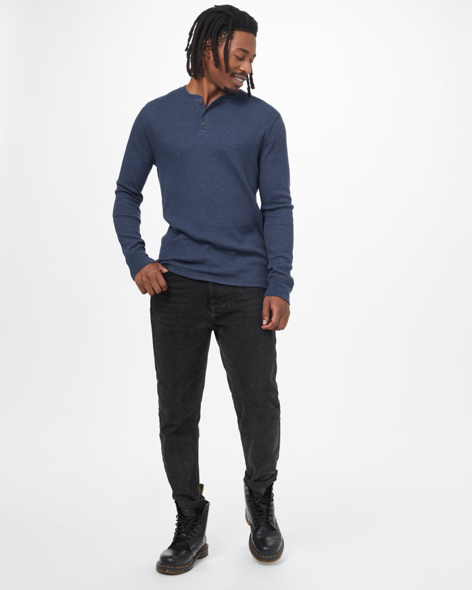 TreeWaffle Henley Longsleeve