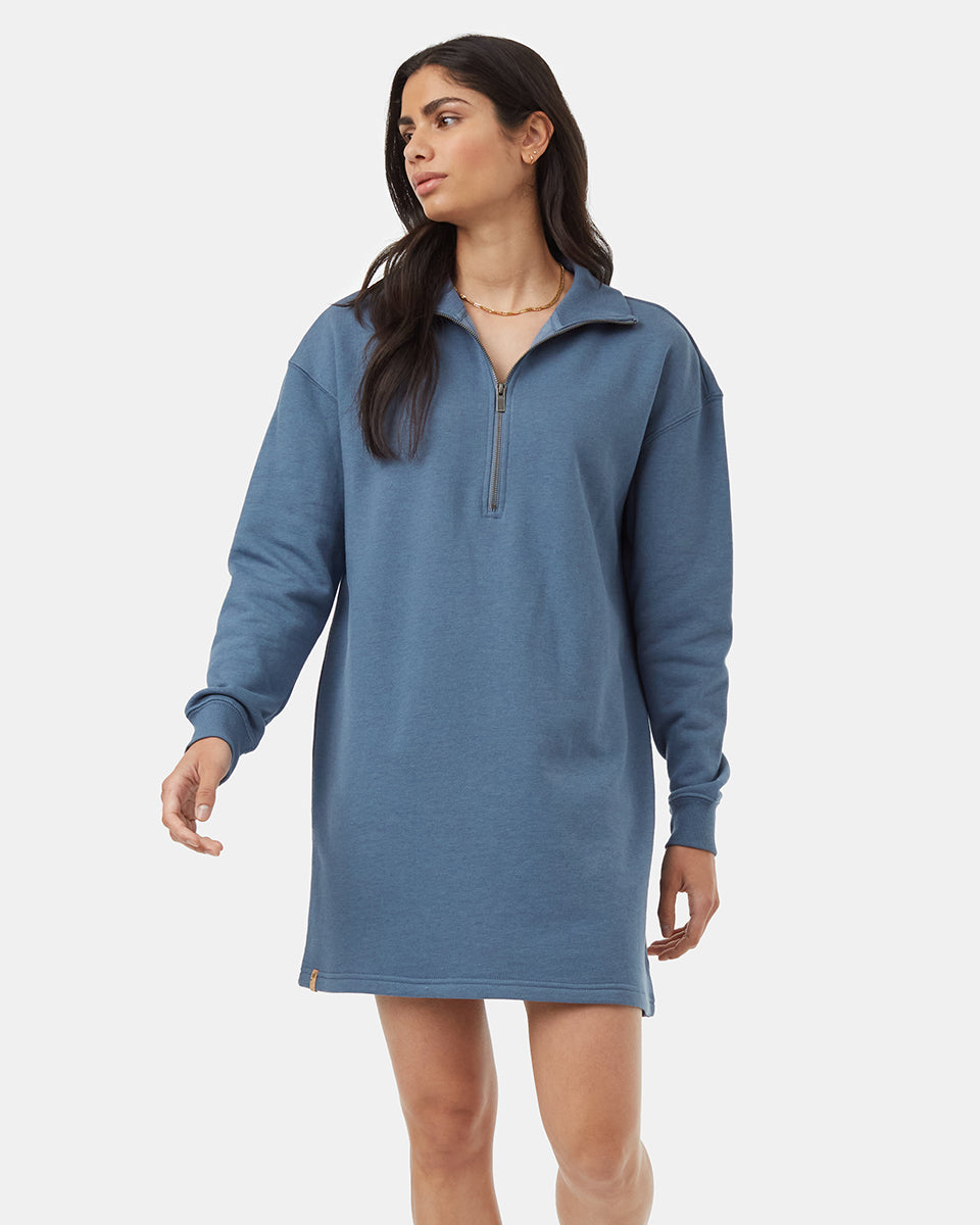 1/4 Zip Fleece Dress