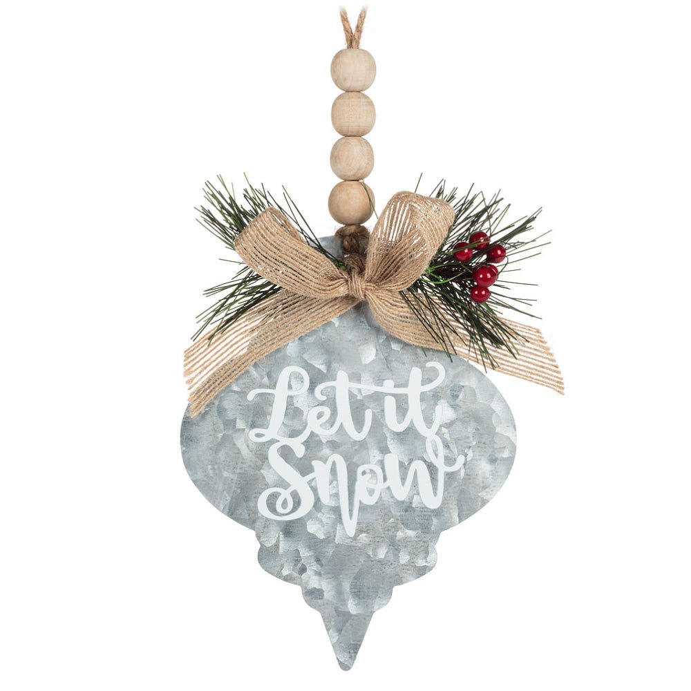 Abbott Let it Snow Ornament