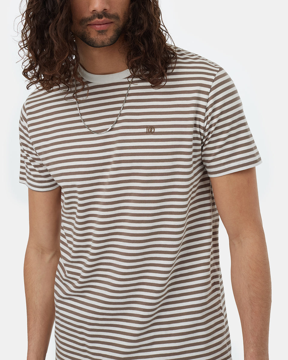 Organic Cotton Embroidered Ten T-Shirt