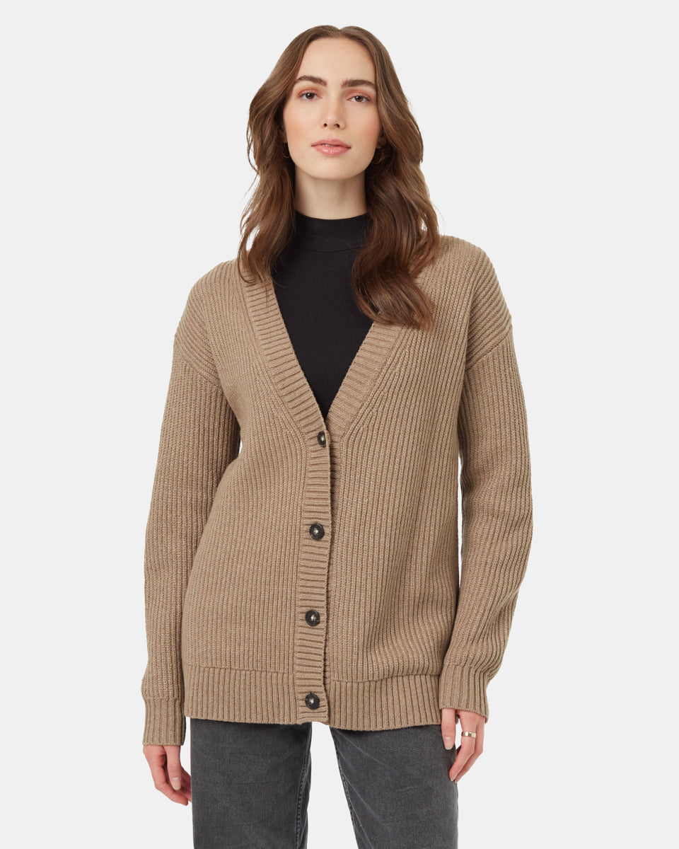 Highline Oversized Button Cardigan