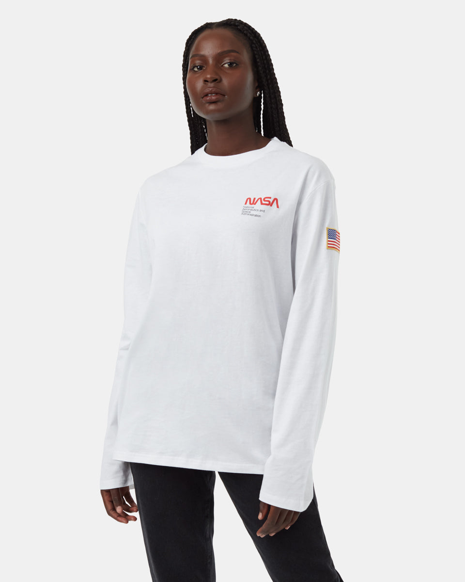 Ungendered Flag Patch Longsleeve