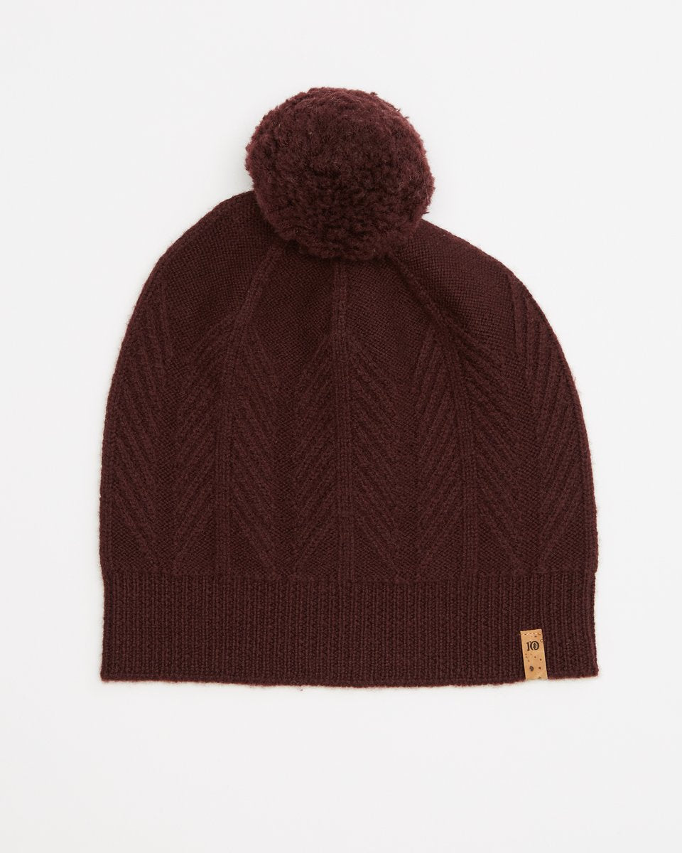 Wool Tree Cable Beanie