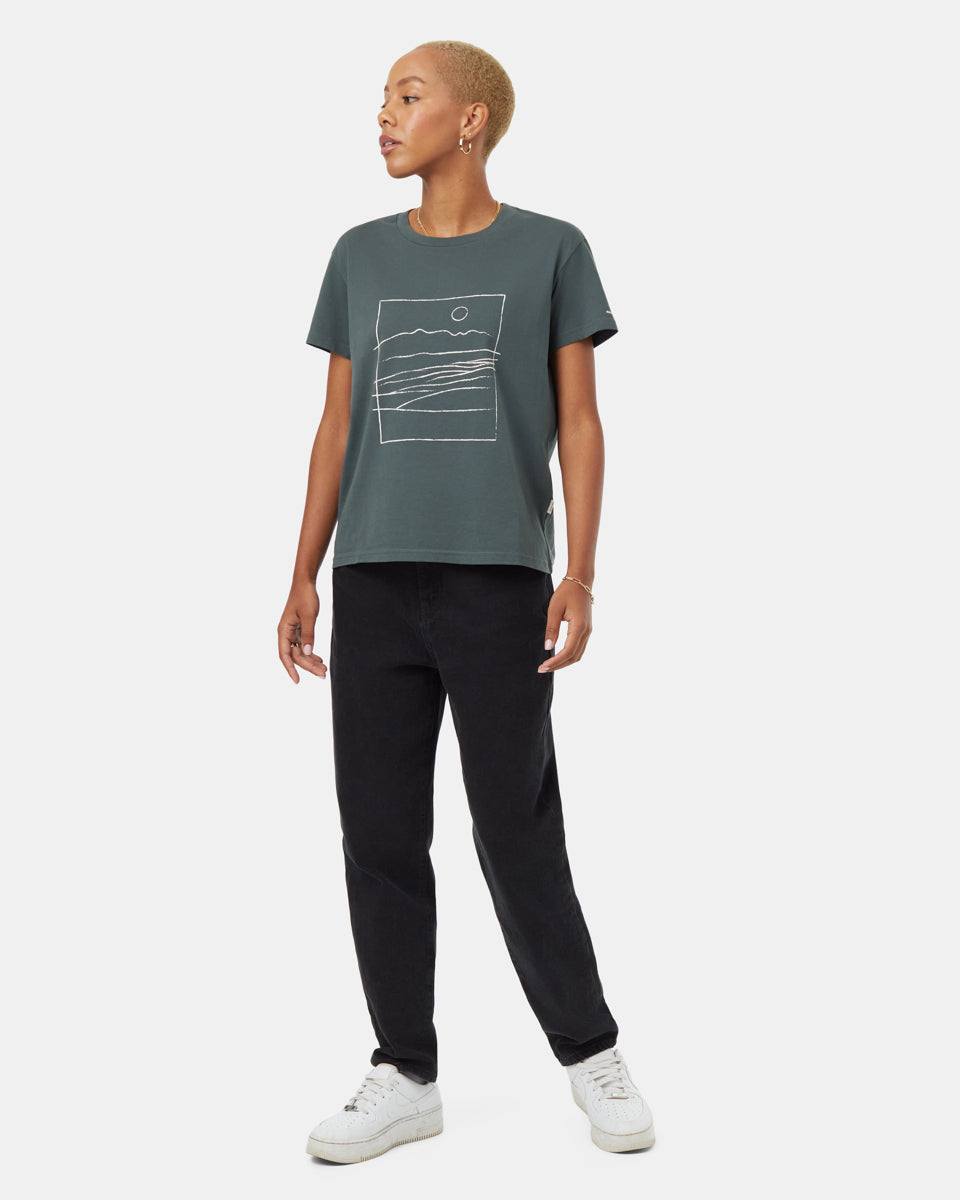 Regenerative Line Graphic T-Shirt