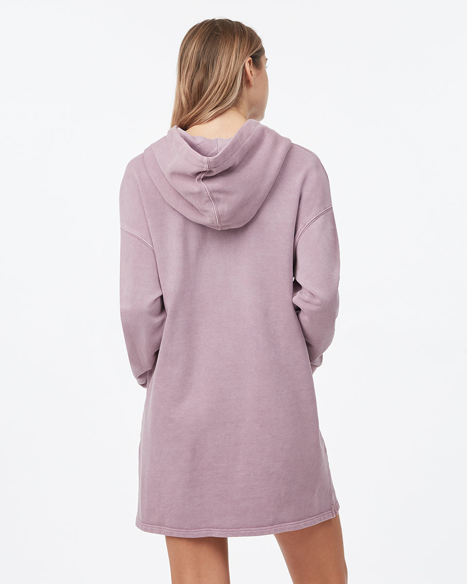 Organic Cotton French Terry Hoodie Dress