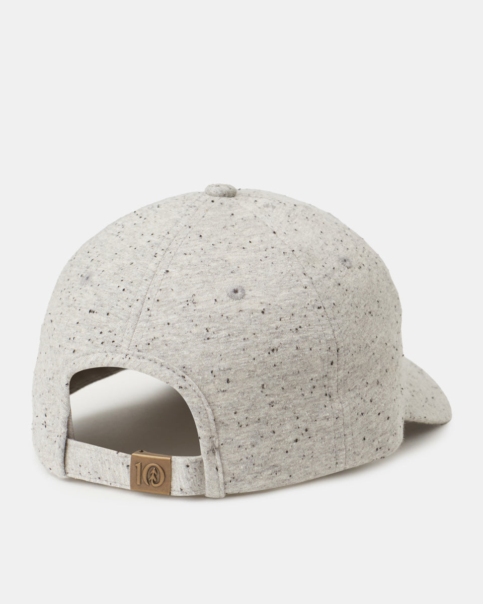 Sun Embroidery Fleck Jersey Peak Hat