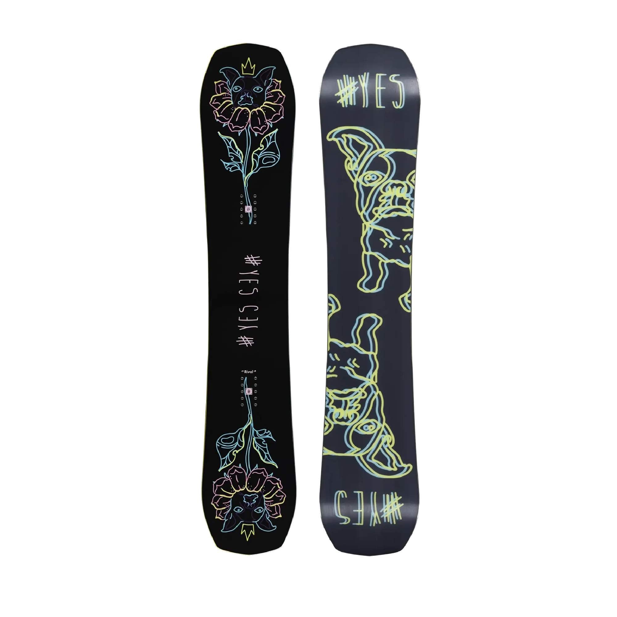 YES Rival Womens Snowboard 2025