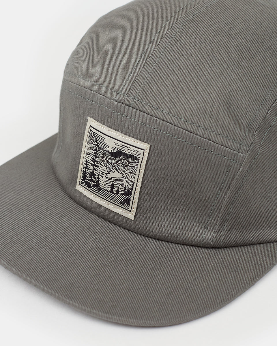 Topography Woven Patch Camper Hat