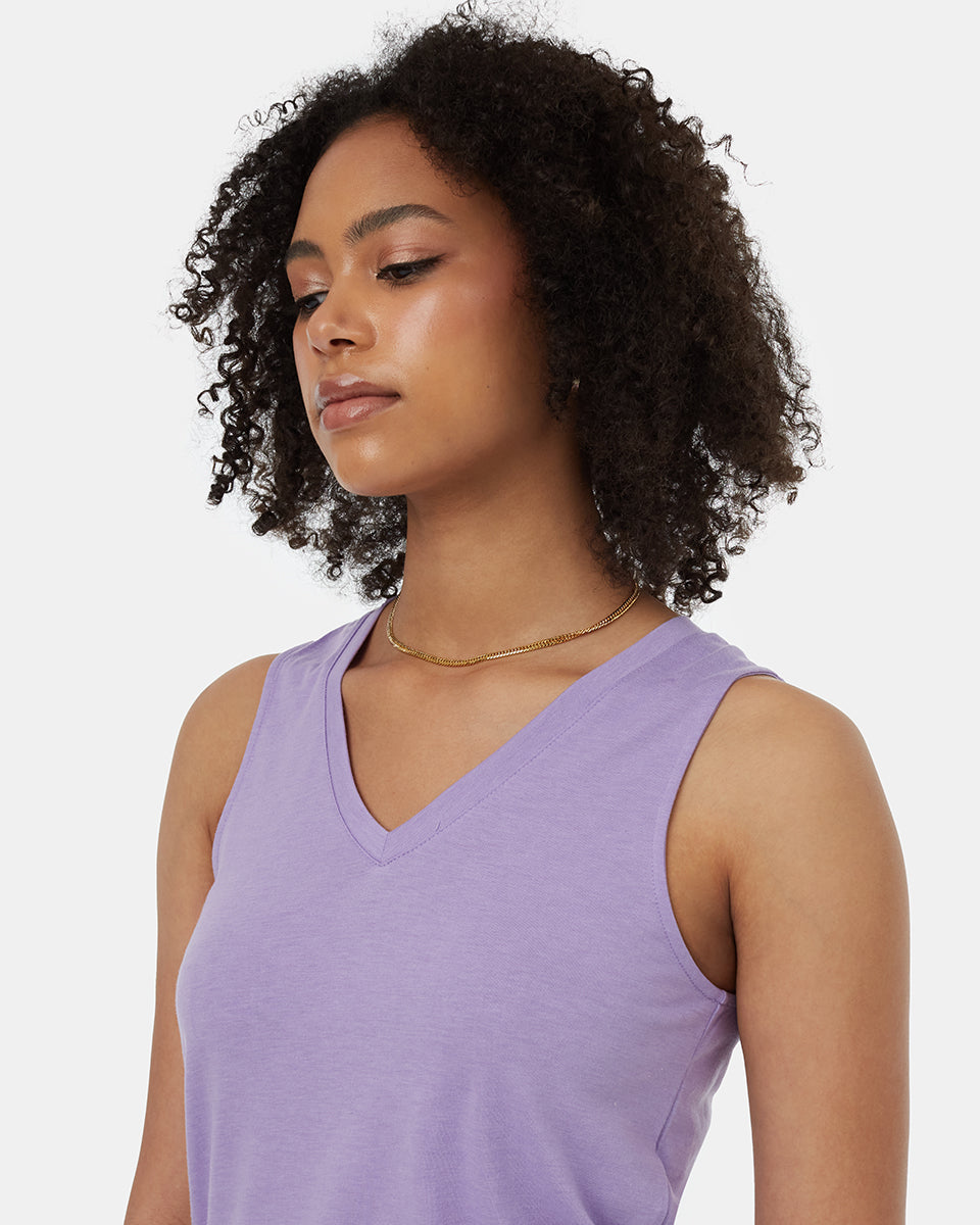 TreeBlend V-Neck Tank