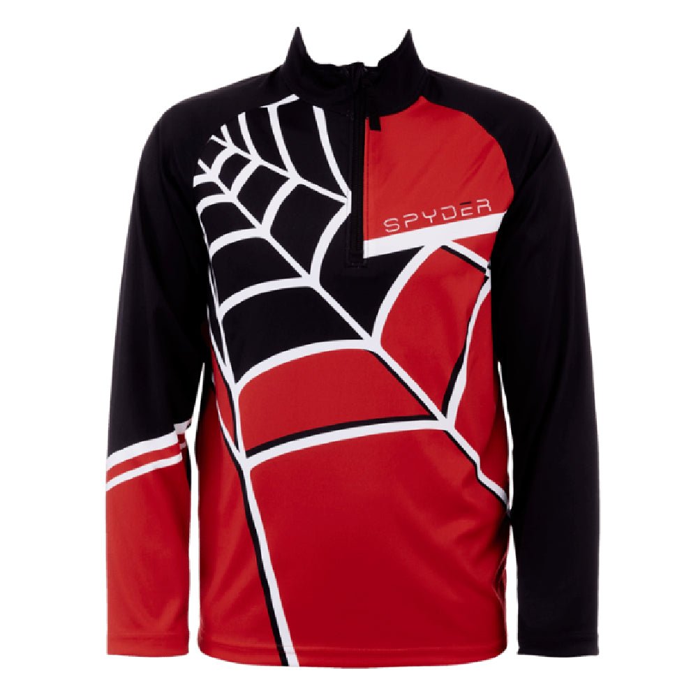 Spyder Web Junior Boys Zip Turtleneck 2023