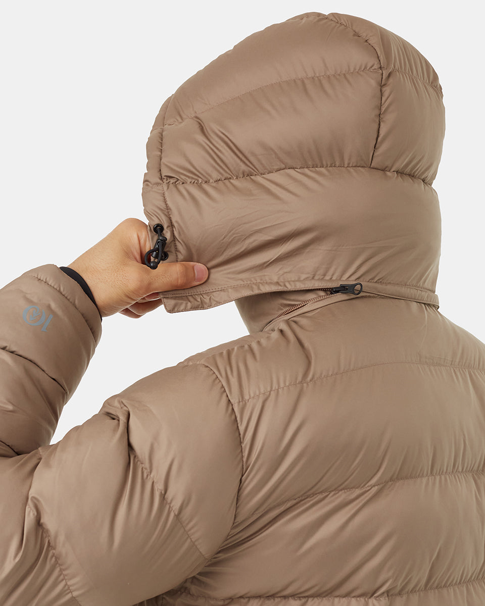 Ungendered Cloud Shell Mid-Length Puffer