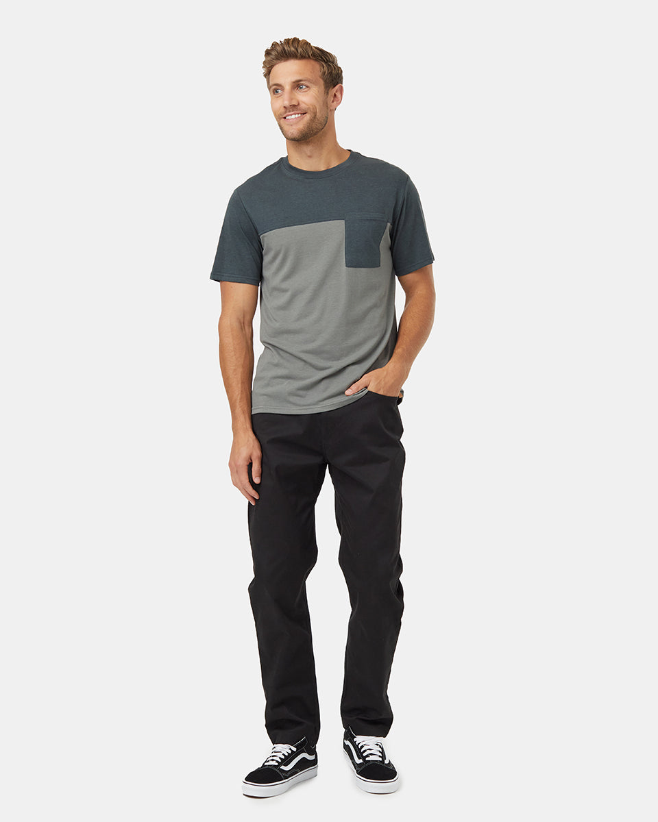 Blocked Pocket T-Shirt