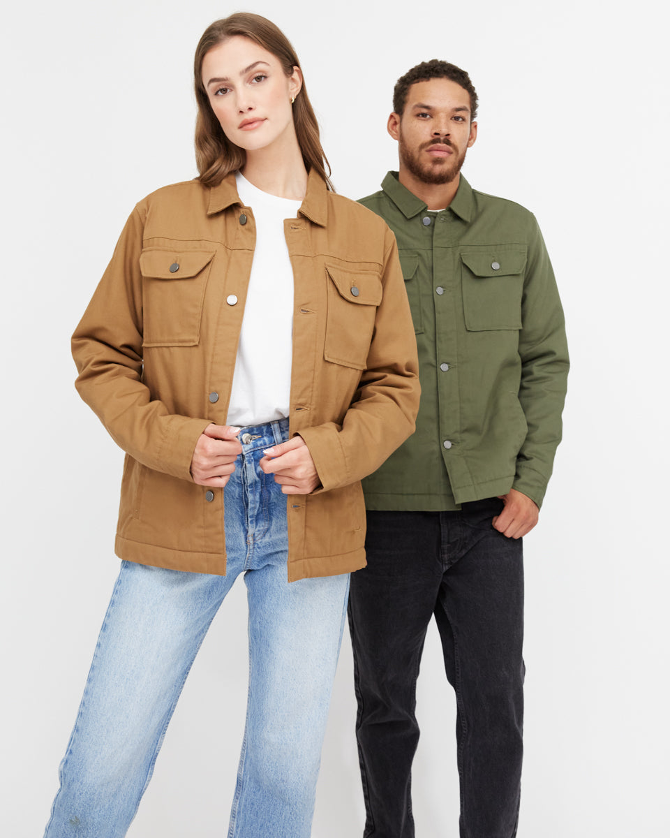 Treeline Canvas Unisex Jacket