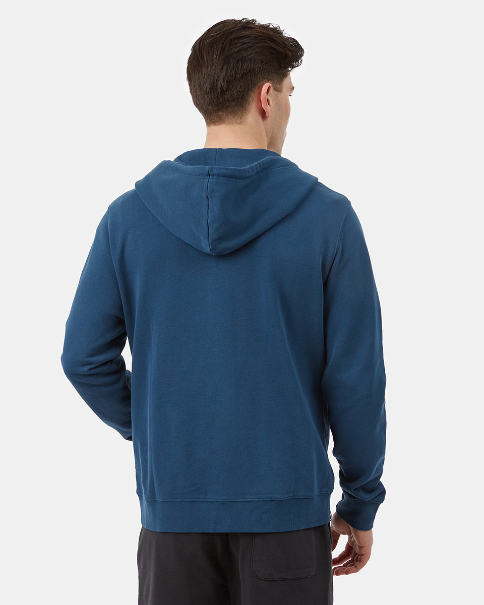 Organic French Terry Full Zip Hoodie