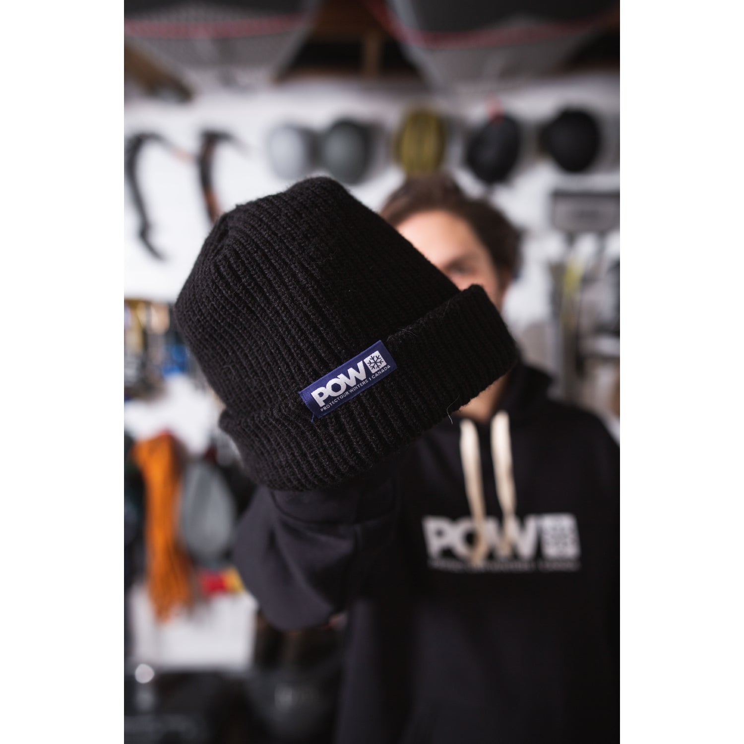 POW Canada Logo Beanie