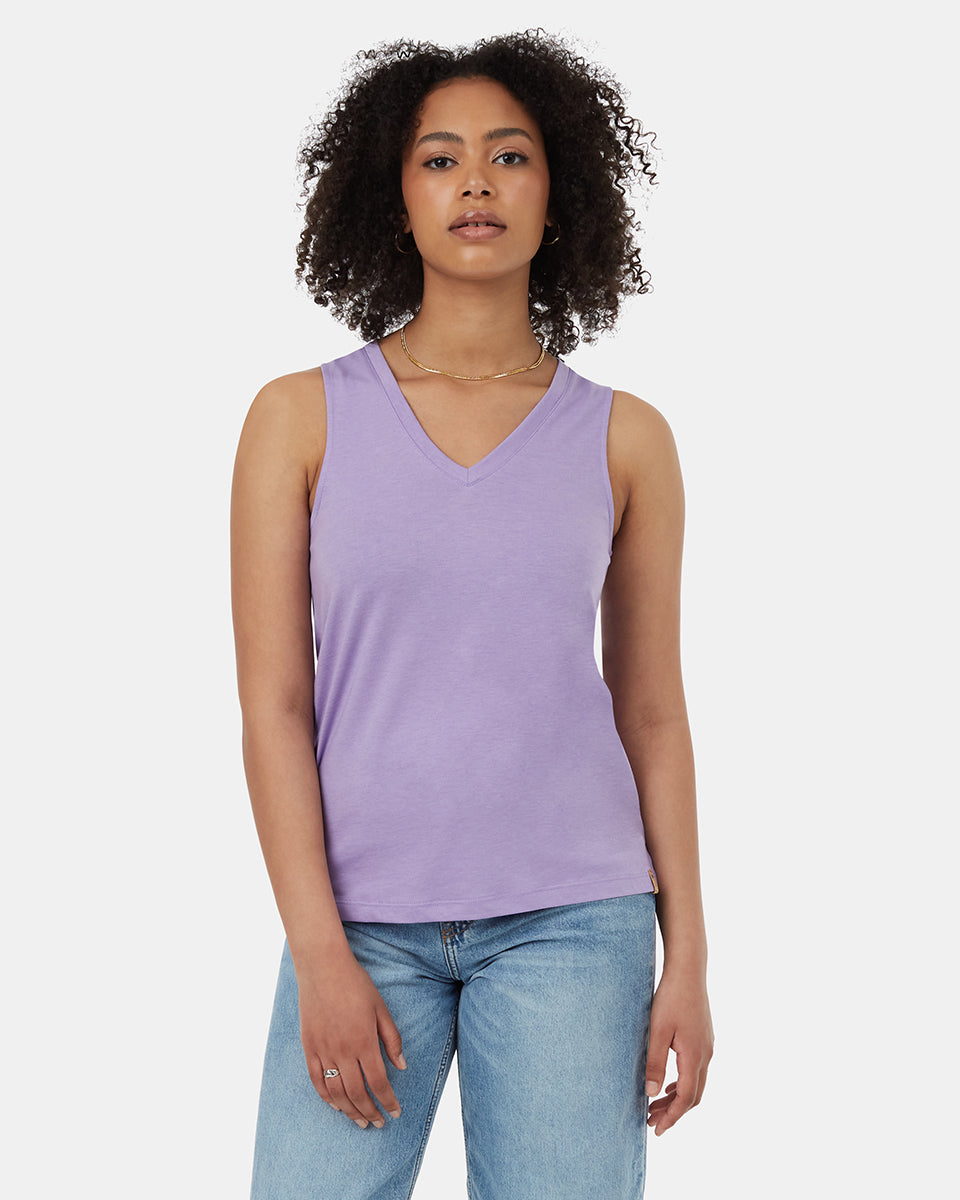 TreeBlend V-Neck Tank