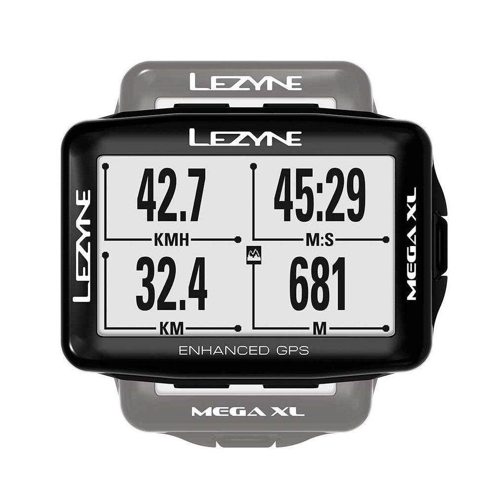 Lezyne Mega XL HR Loaded Pro Computer Black