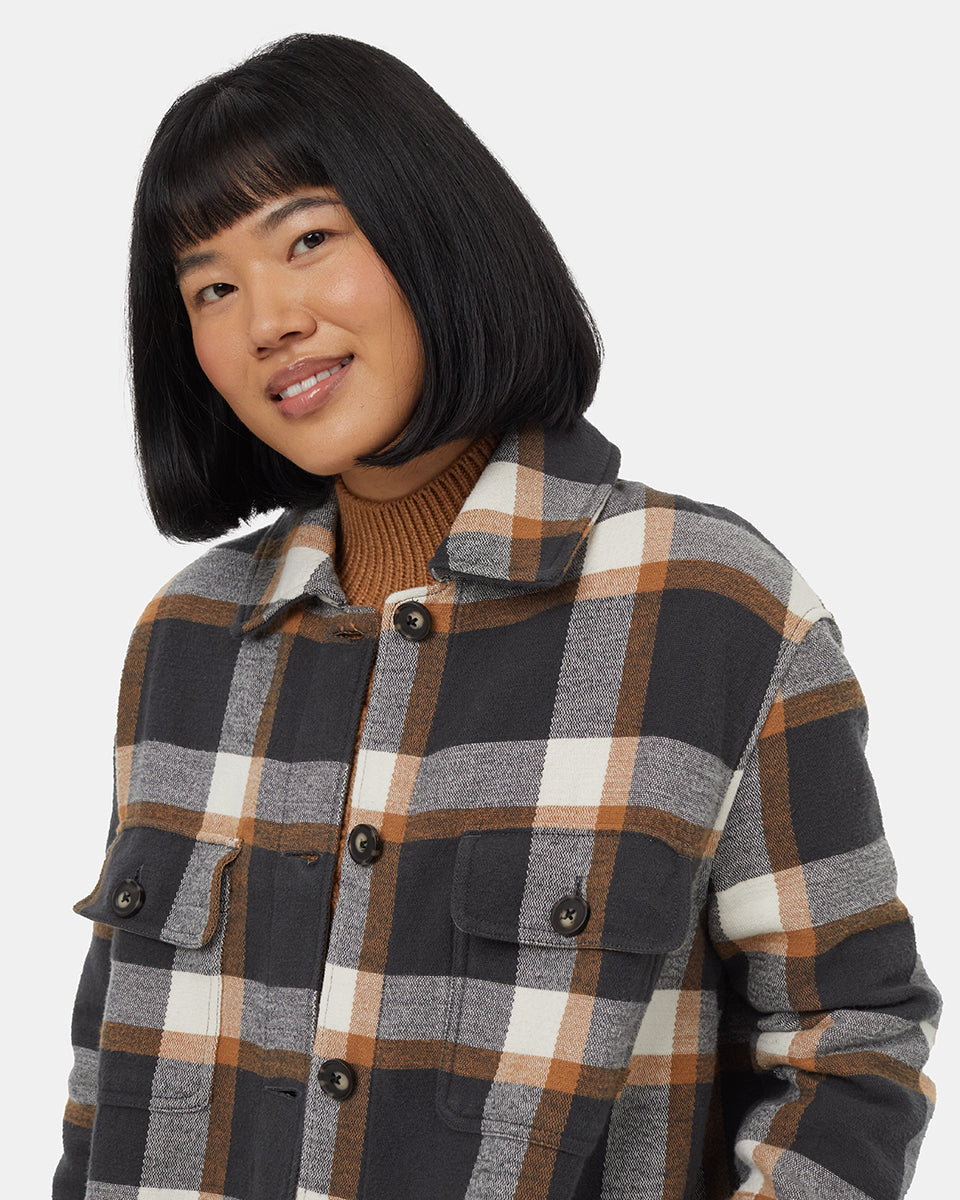 Heavy Weight Flannel Long Jacket