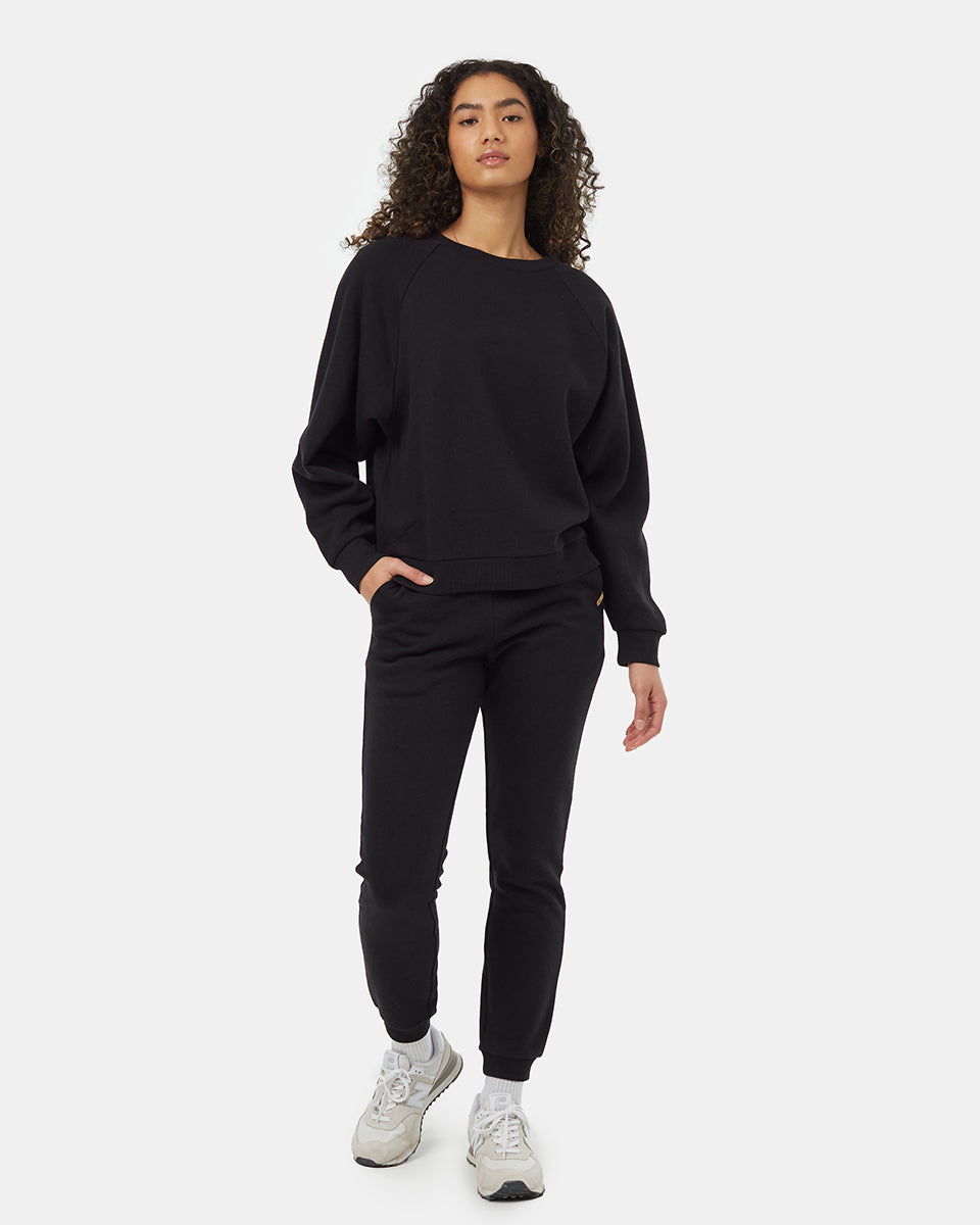 TreeFleece Oversized Raglan Crew