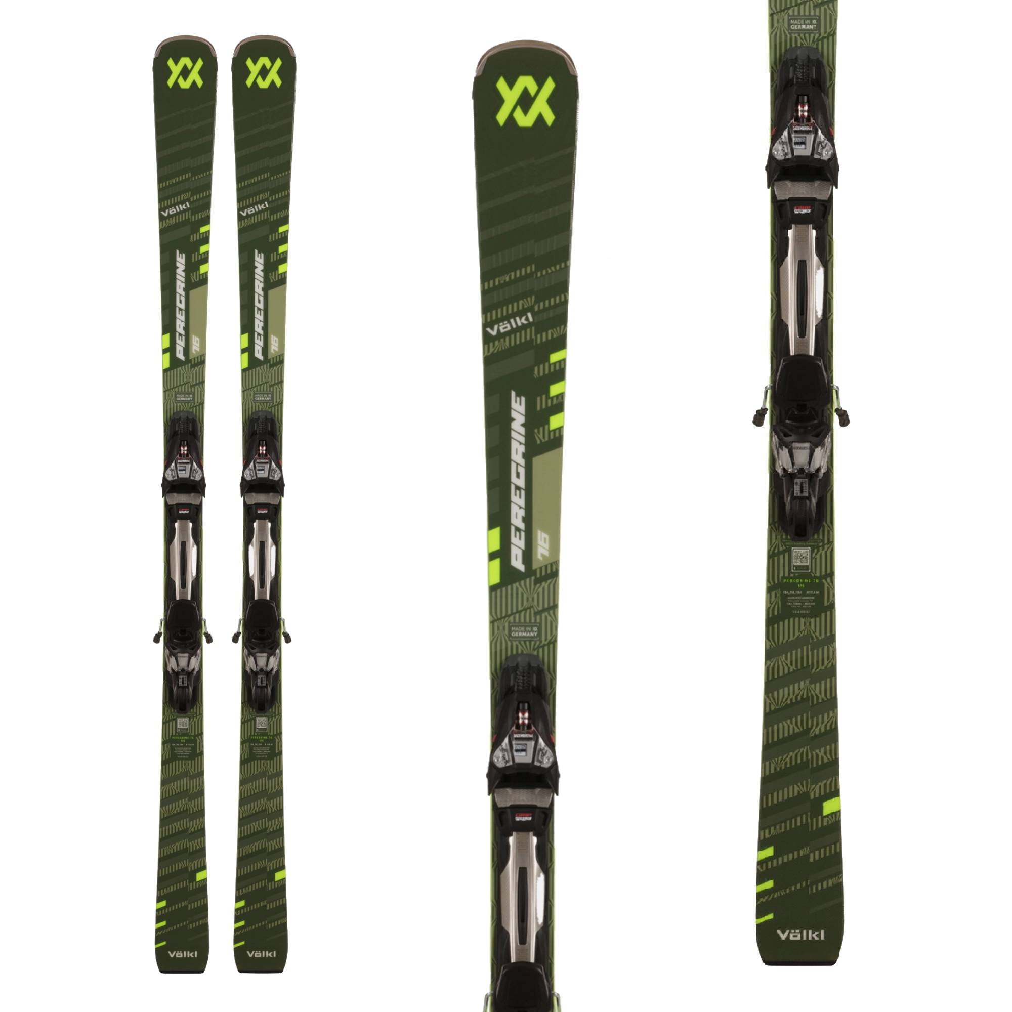 Volkl Peregrine 76 Ski + RMotion 12 GW Binding 2025