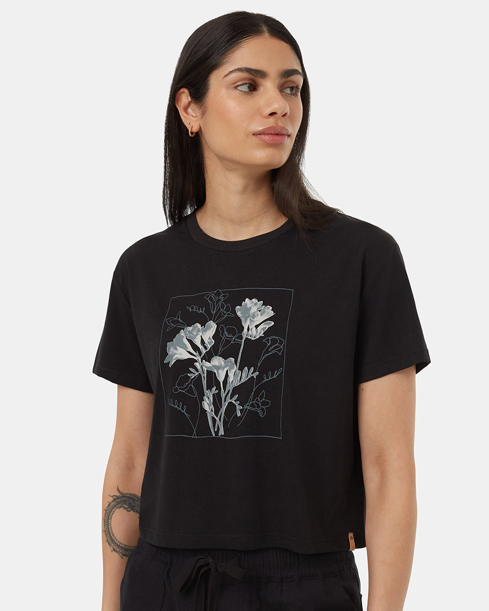 Floral Crop T-Shirt