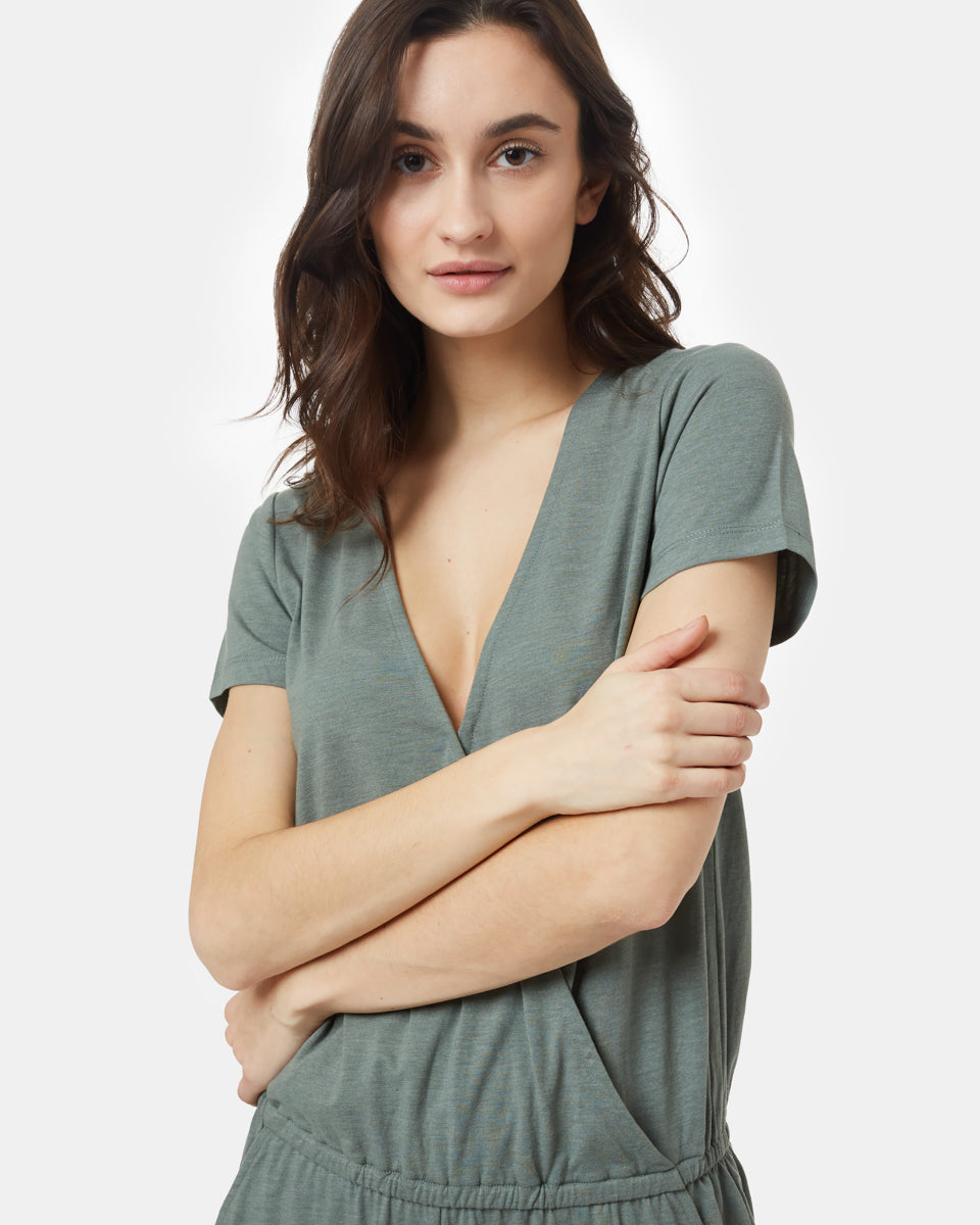 Blakely Shortsleeve Knit Jumpsuit