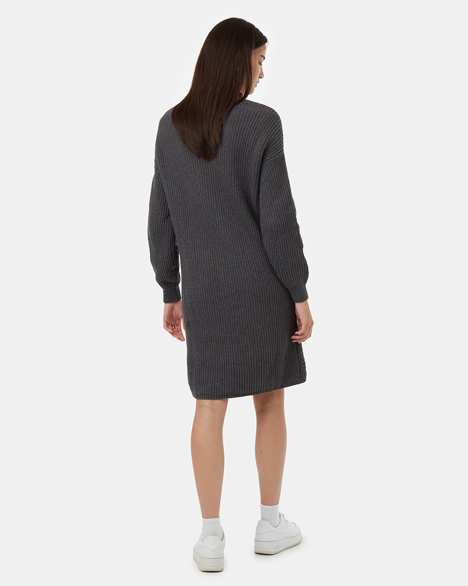 Highline V-Neck Sweater Dress