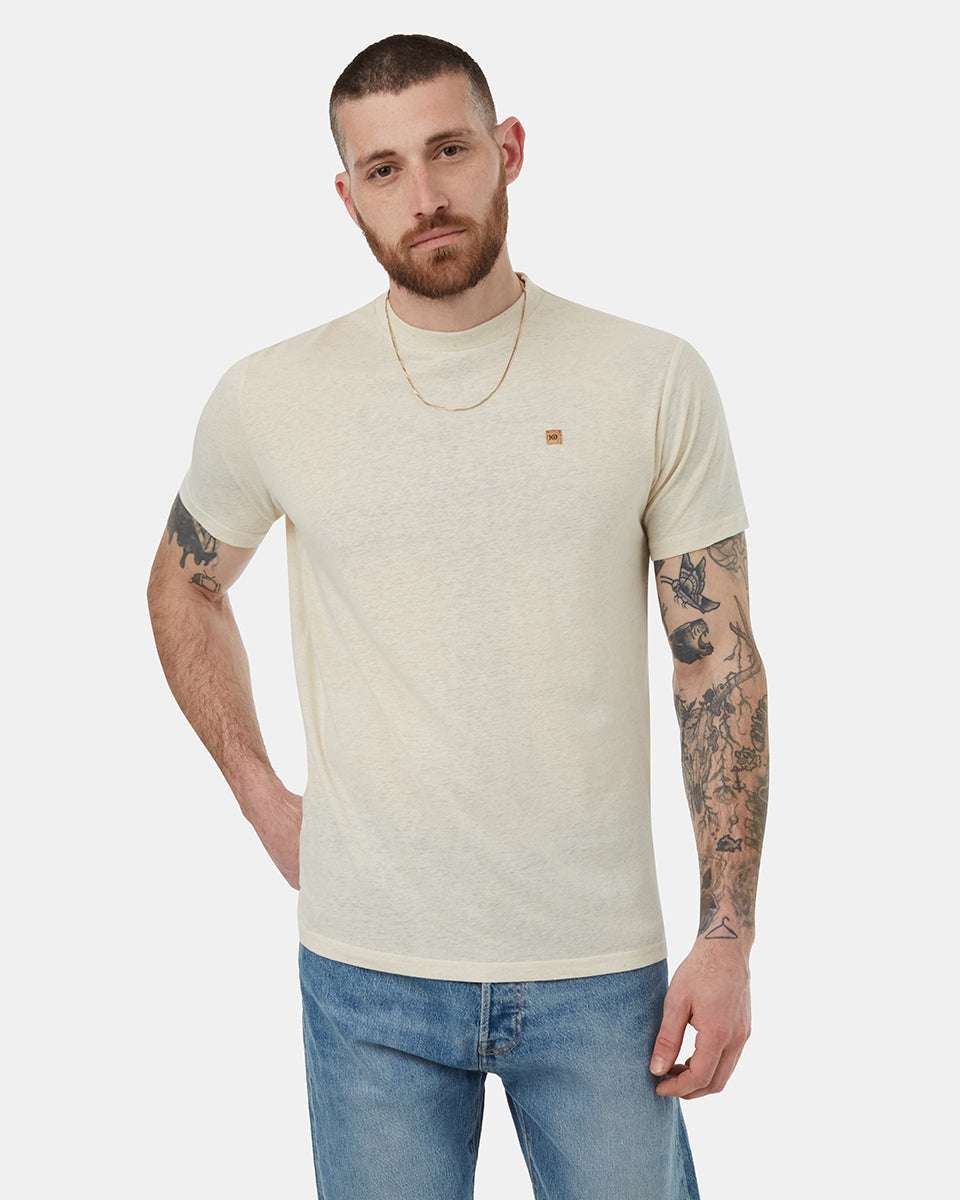 Hemp Step Hem T-Shirt