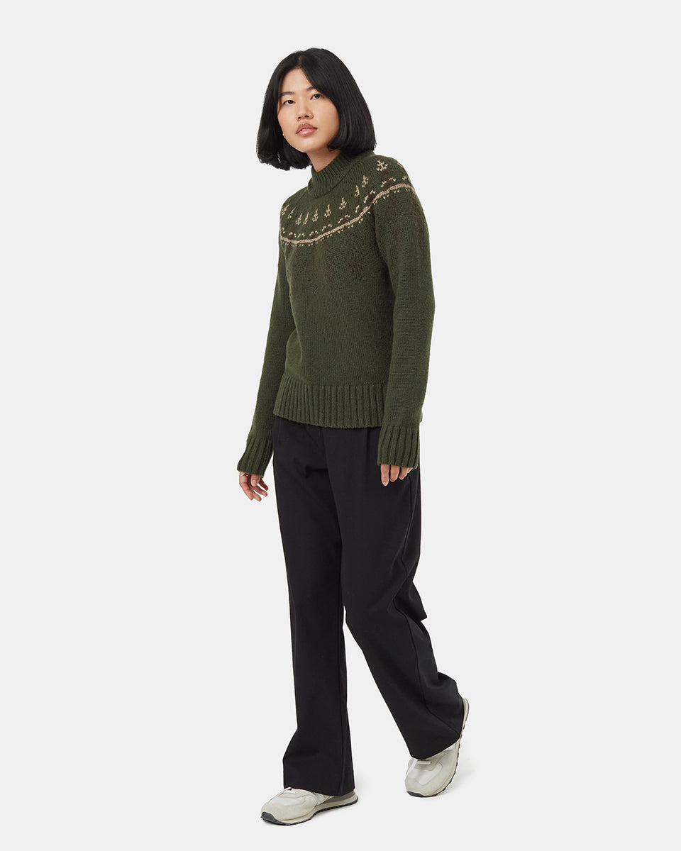 Highline Wool Intarsia Sweater