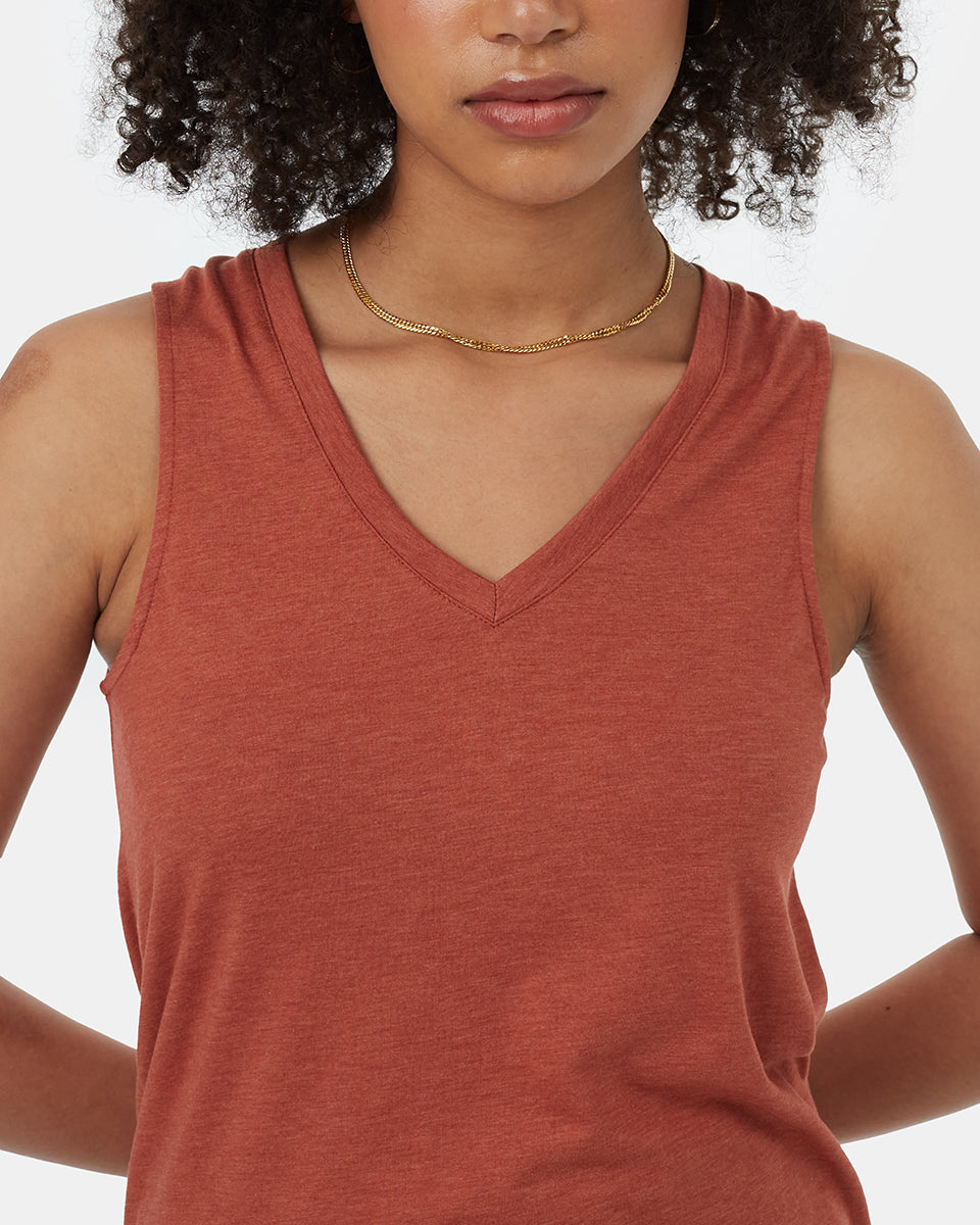 TreeBlend V-Neck Tank