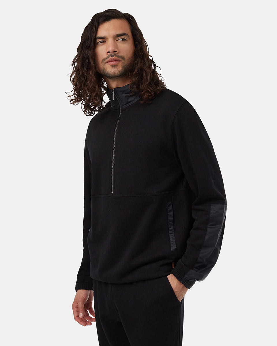 TreeFleece Woven Panel Half Zip