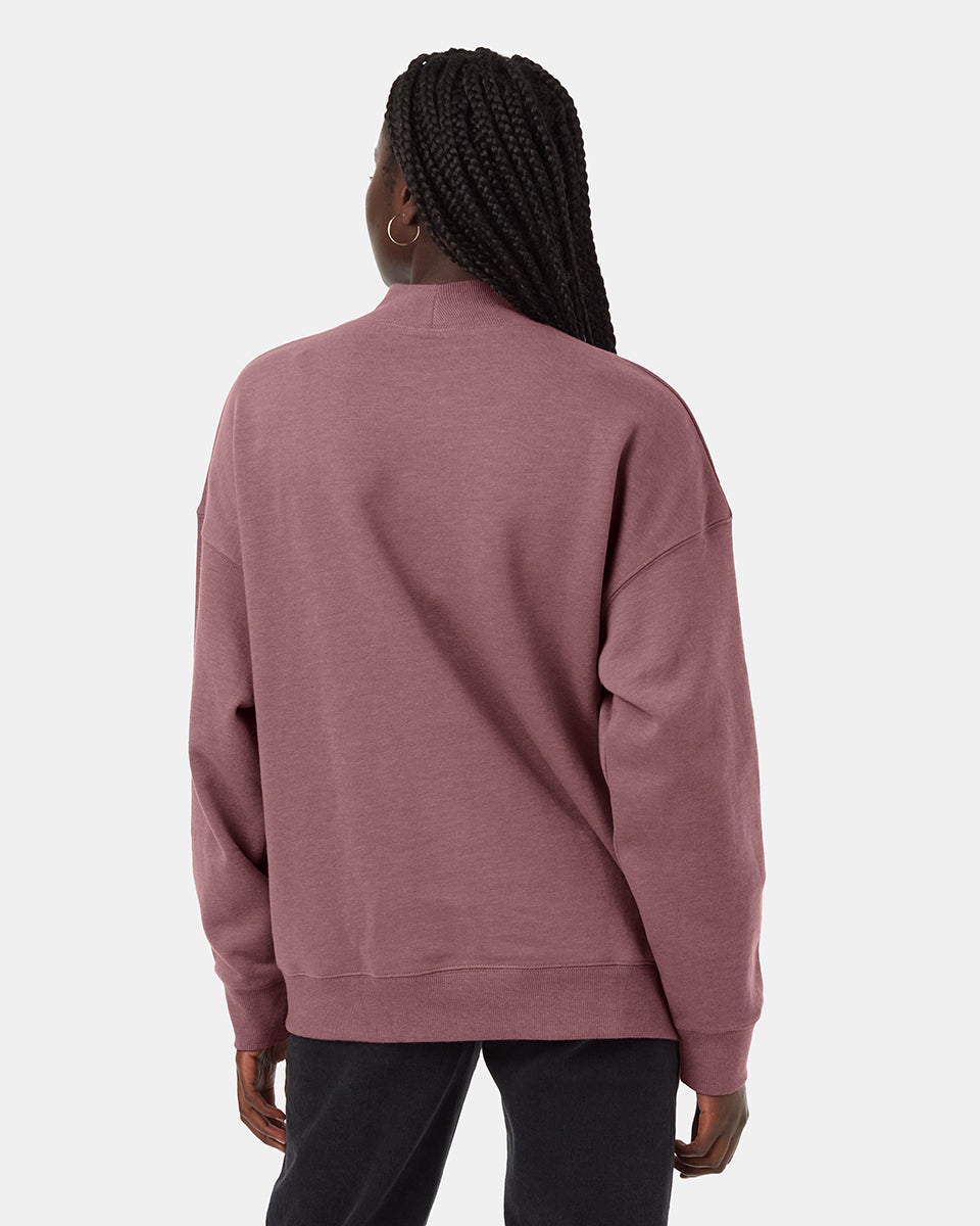 Treefleece Oversized Mock Neck