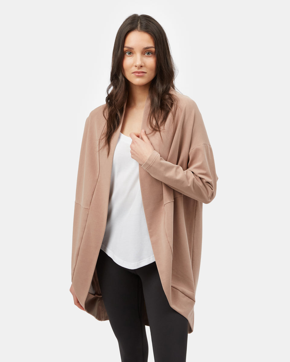 French Terry Cocoon Cardigan