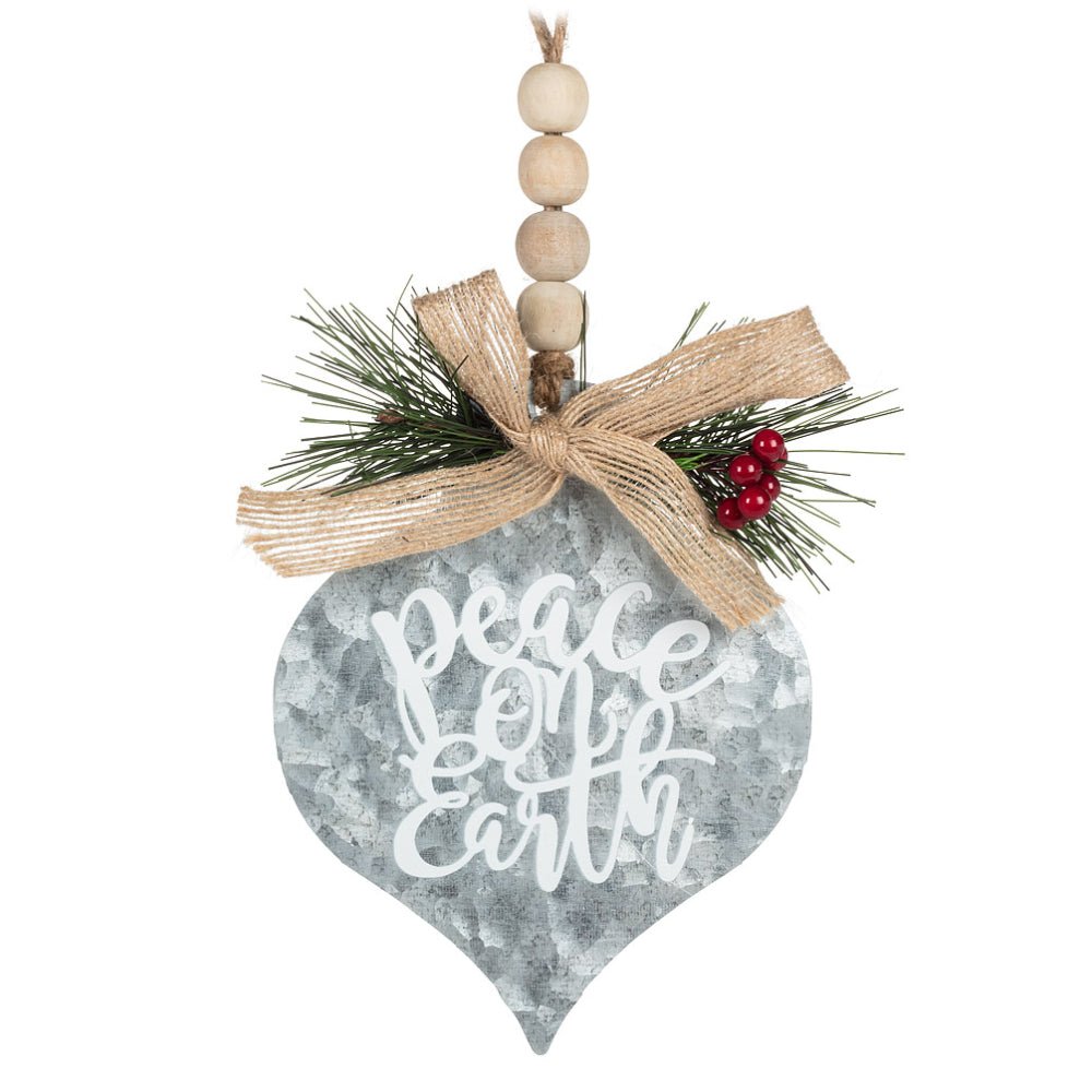 Abbott Peace on Earth Ornament