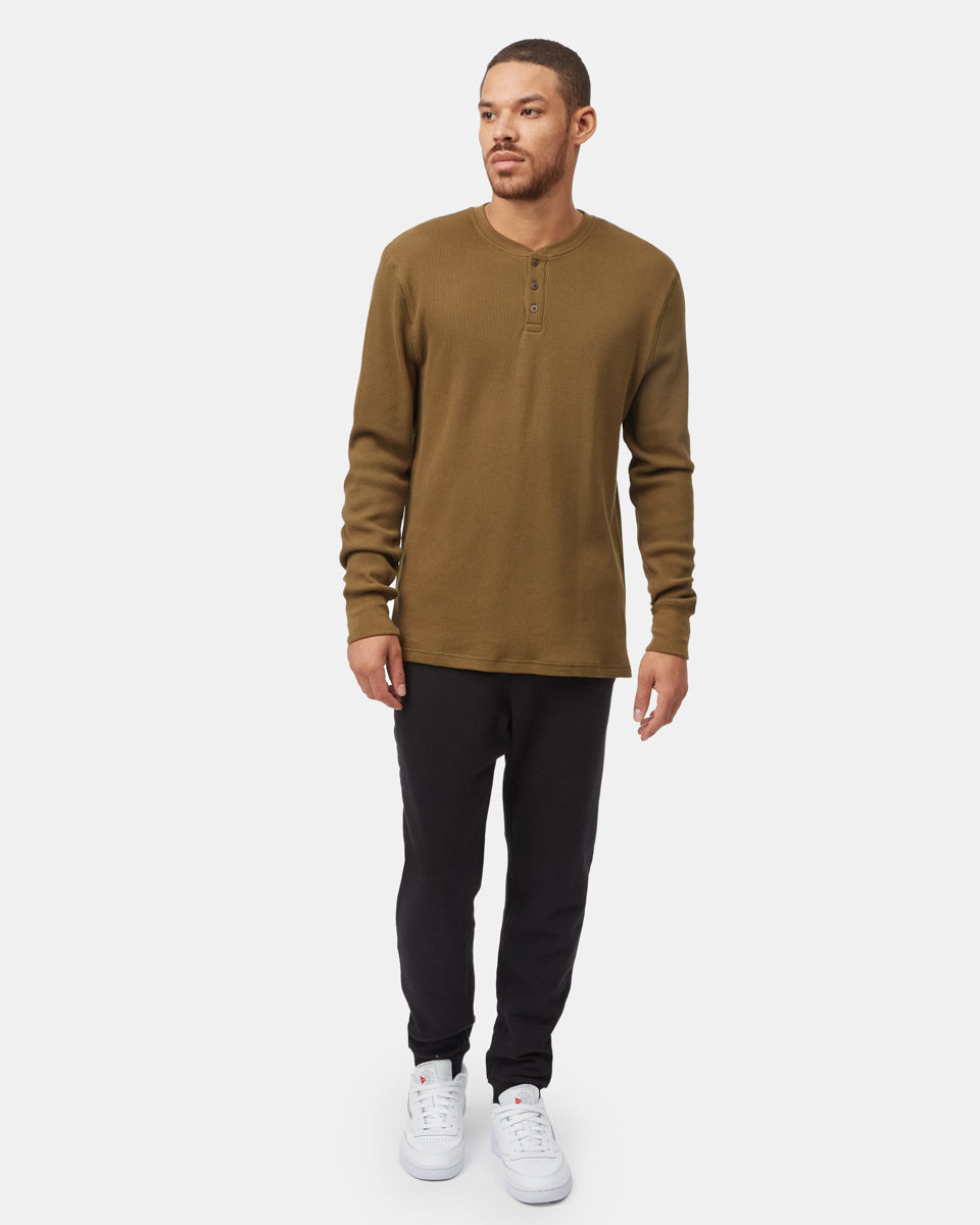 TreeWaffle Henley Longsleeve