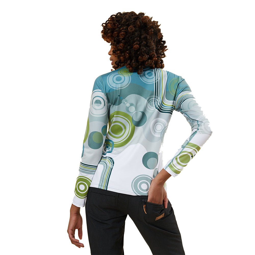 Krimson Klover Solar Retro Womens Zip Turtleneck 2023