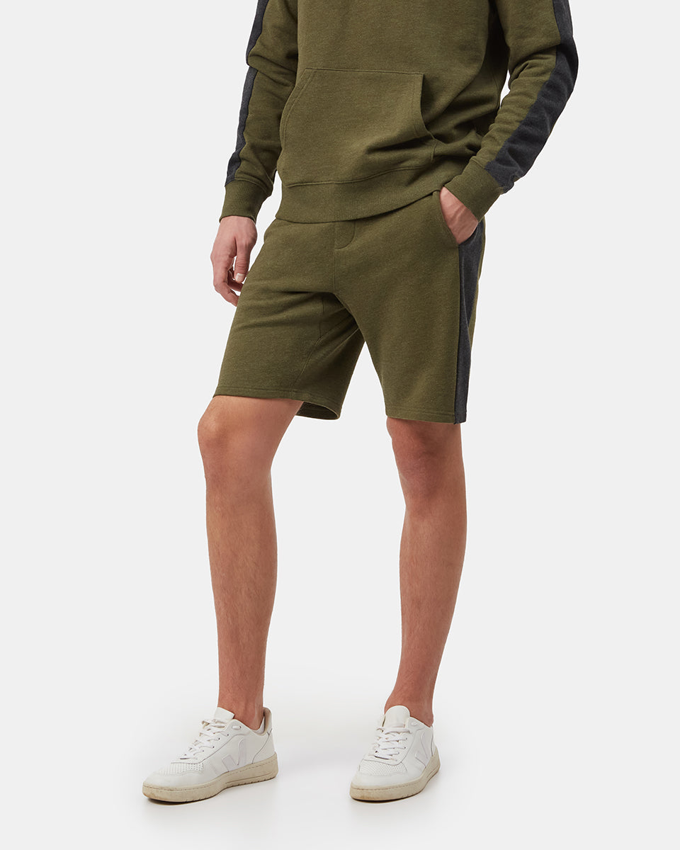 French Terry Colour Blocked Sweatshort