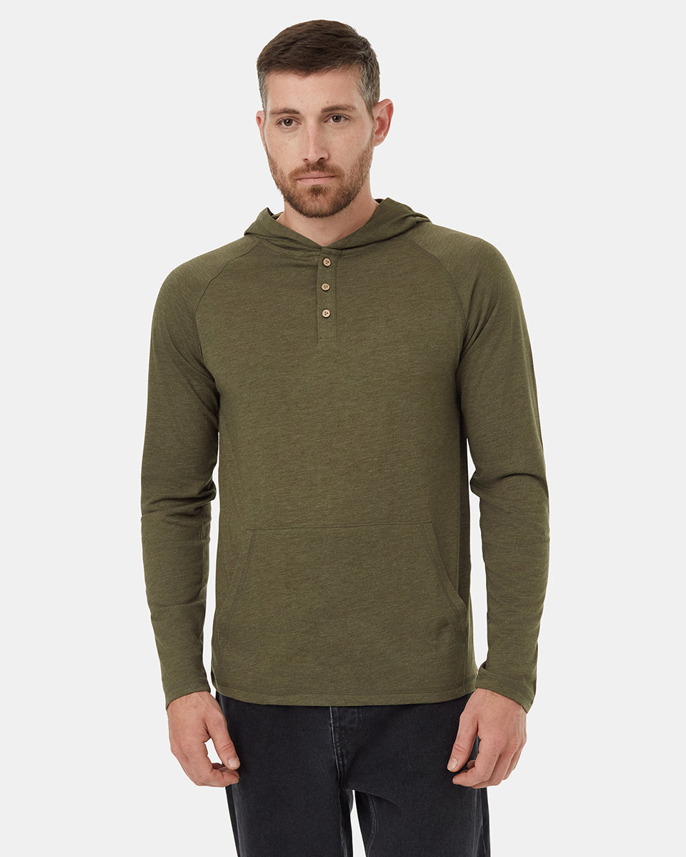 TreeBlend Henley Hoodie