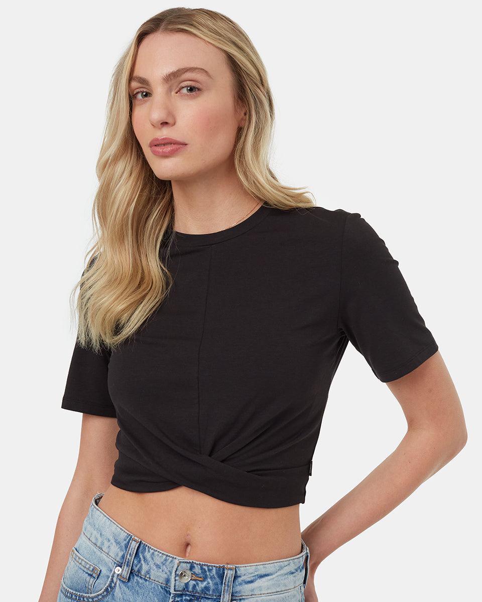 Twist Front T-Shirt