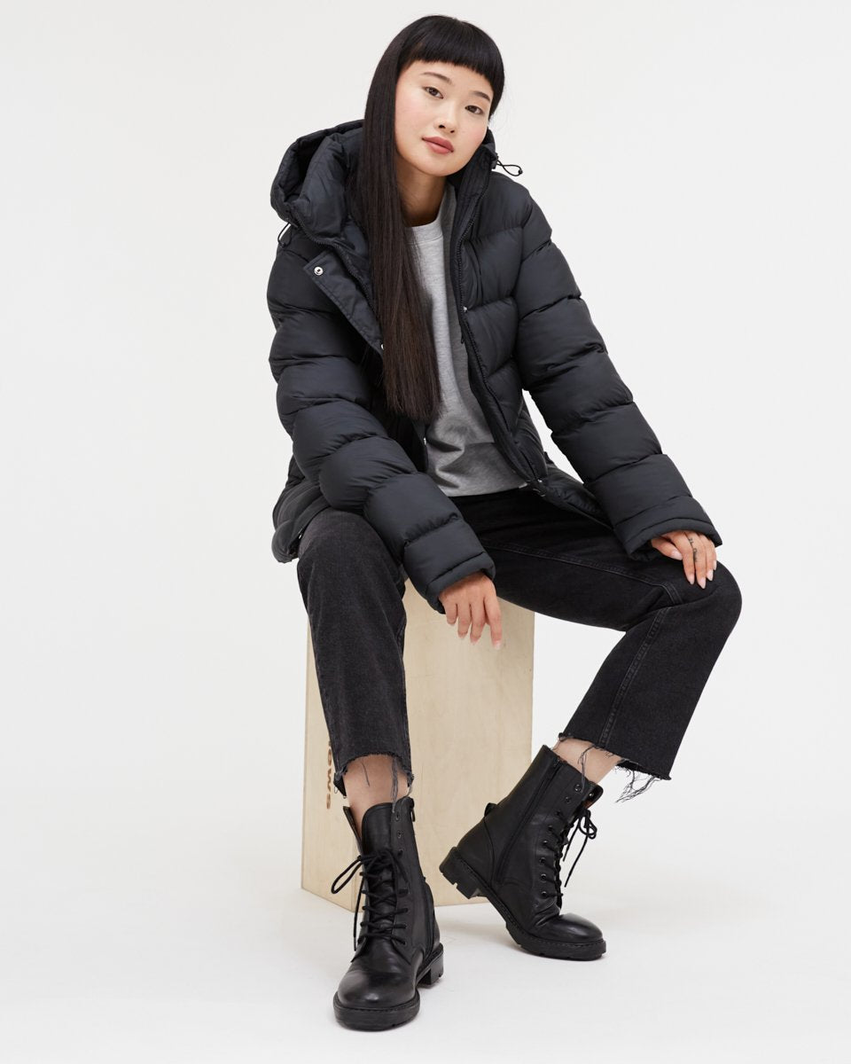 Ungendered Cloud Shell Mid-Length Puffer