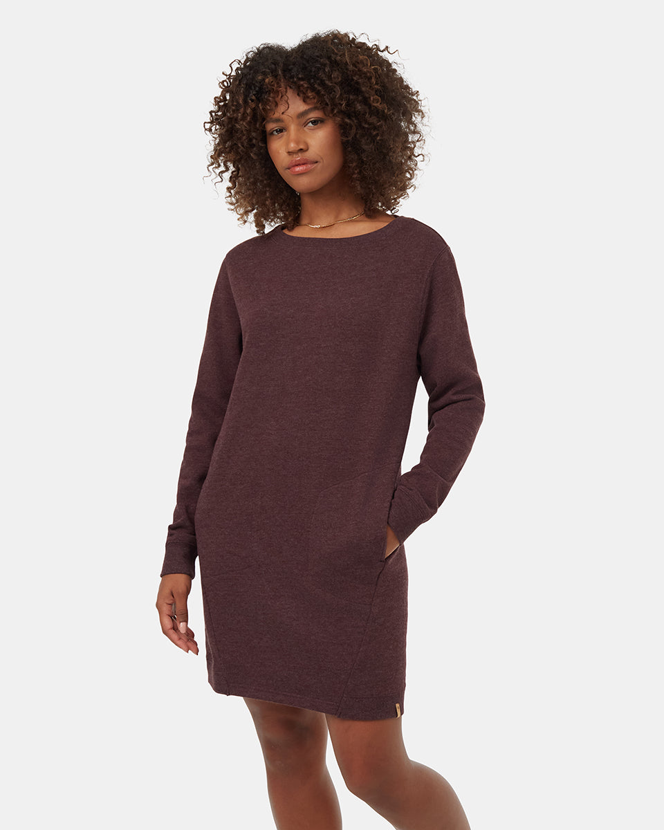 Fleece Crew Dress