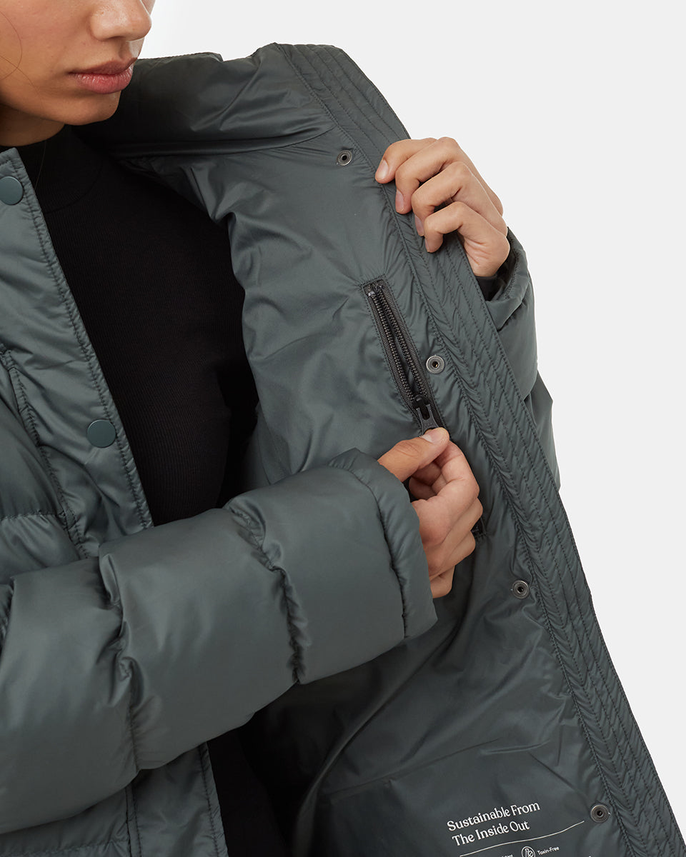 Ungendered Cloud Shell Mid-Length Puffer