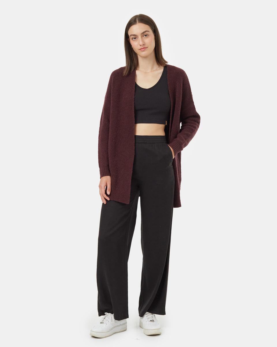 Highline Fuzzy Open Cardigan