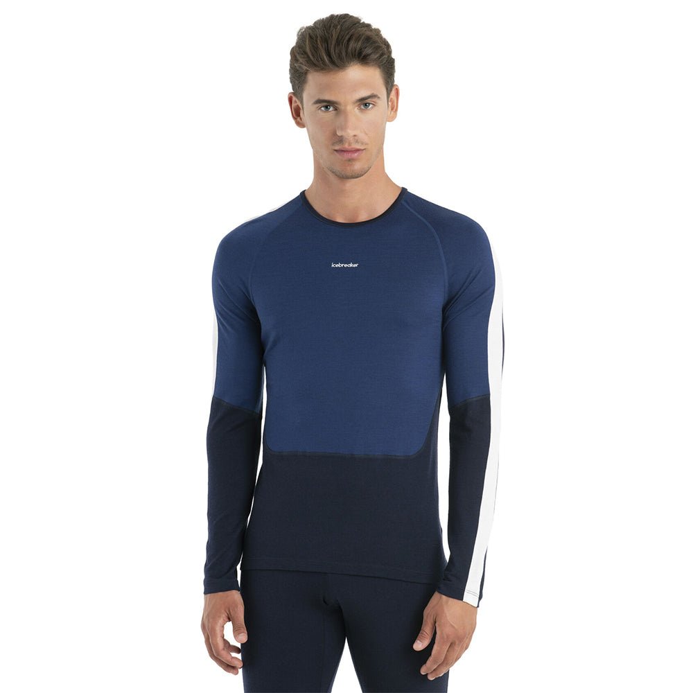 Icebreaker Merino 200 Sonebula Mens LS Crewe